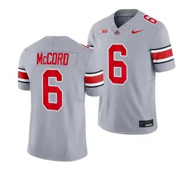Men's Ohio State Buckeyes #6 Kyle McCord Gray 2023 F.U.S.E. Limited Stitched Jersey Dzhi,We sell and wholesale Men's Ohio State Buckeyes #6 Kyle McCord Gray 2023 F.U.S.E. Limited Stitched Jersey Dzhi on line form chian!